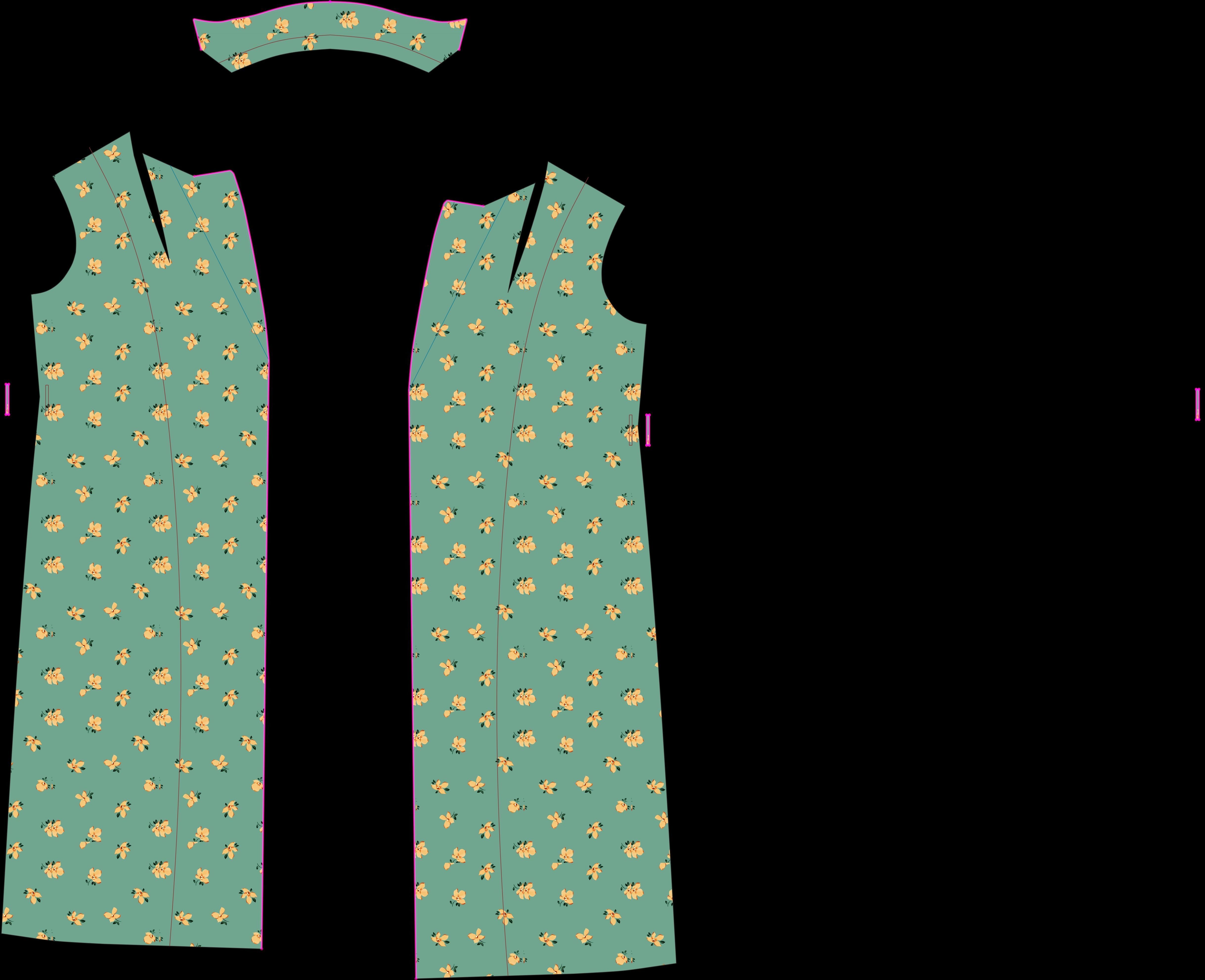 Bathrobe woman in bikini Low-poly 3D model_53