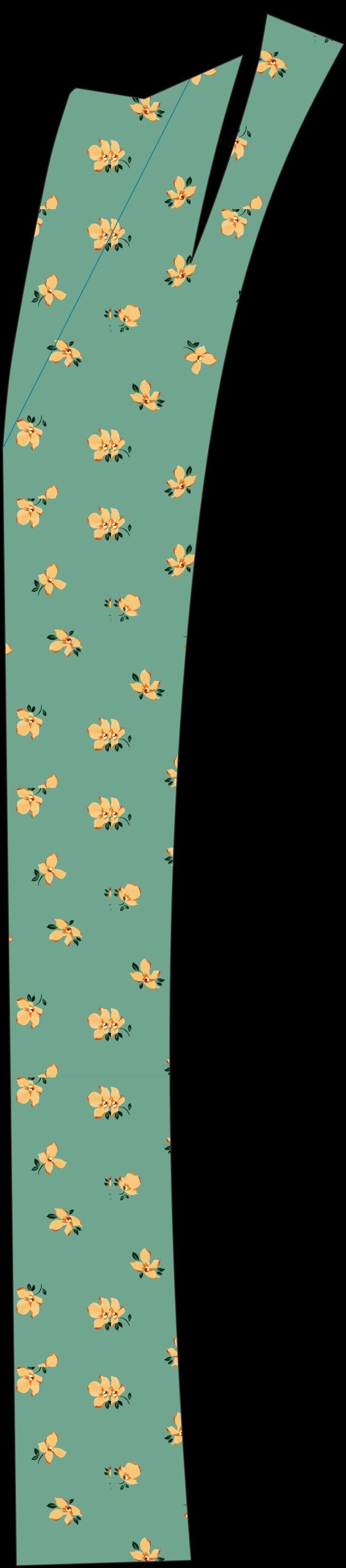 Bathrobe woman in bikini Low-poly 3D model_21