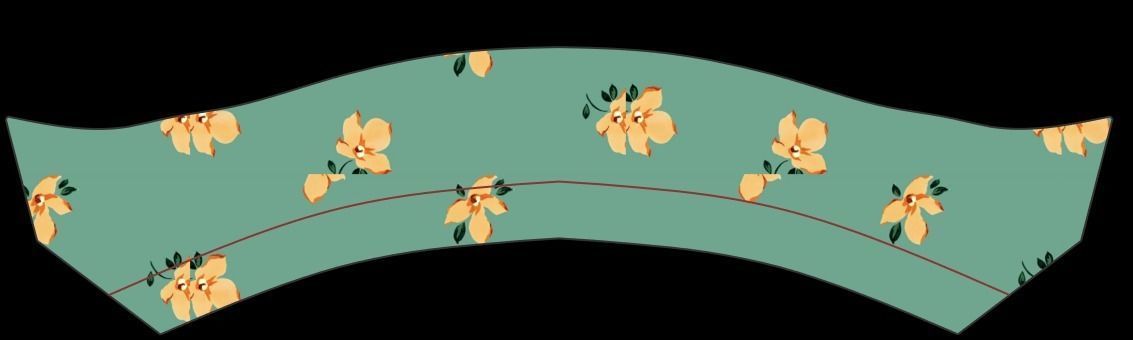 Bathrobe woman in bikini Low-poly 3D model_18