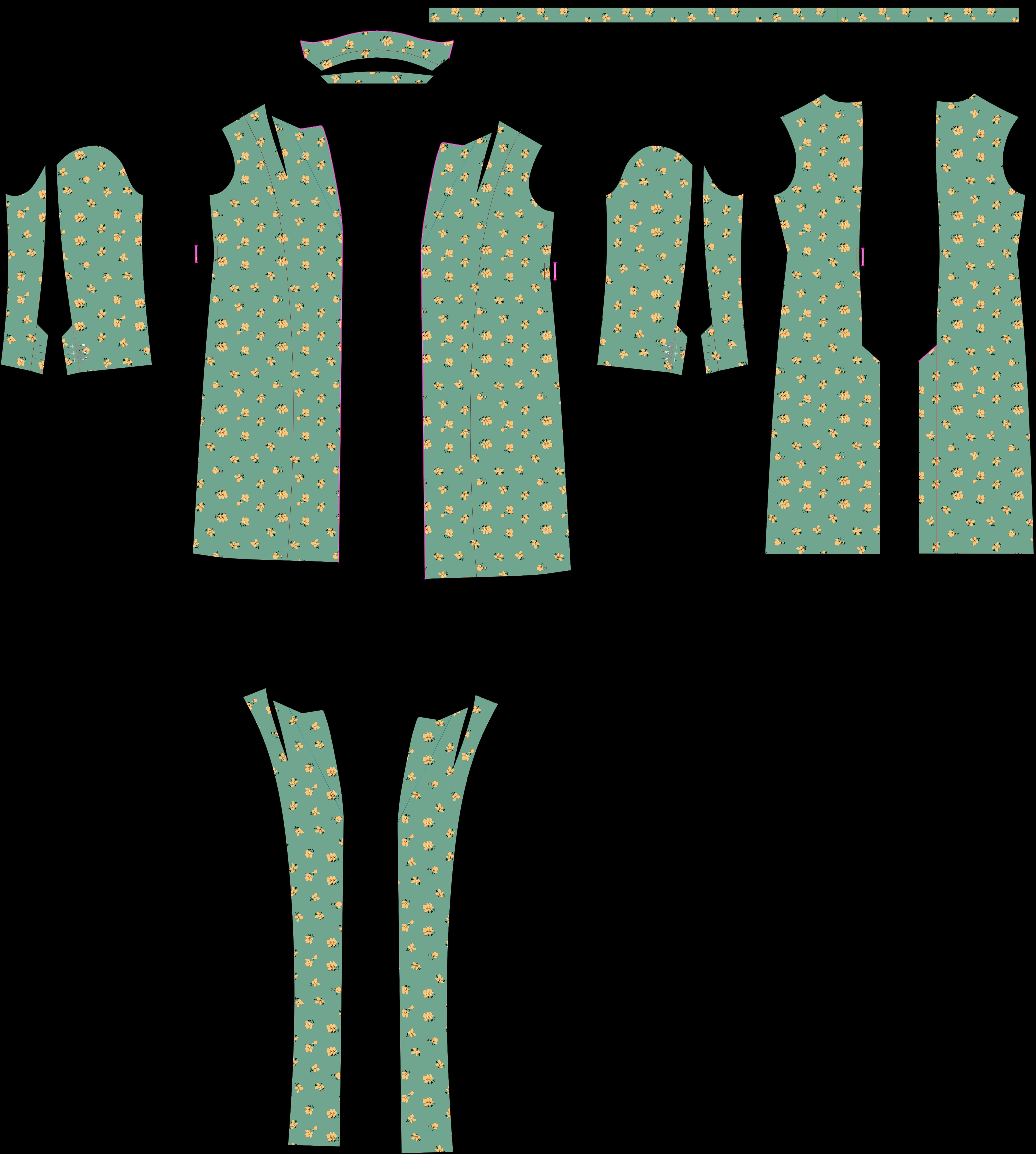 Bathrobe woman in bikini Low-poly 3D model_57