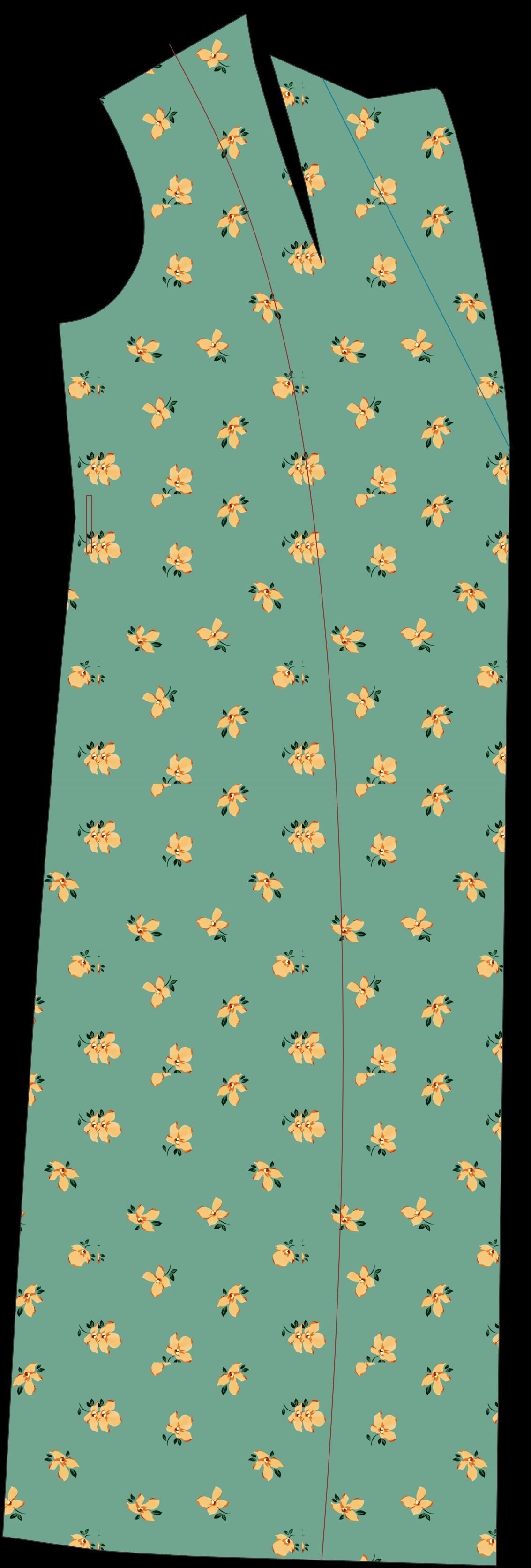 Bathrobe woman in bikini Low-poly 3D model_25