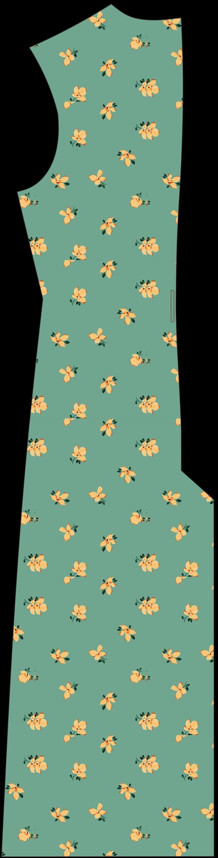 Bathrobe woman in bikini Low-poly 3D model_8