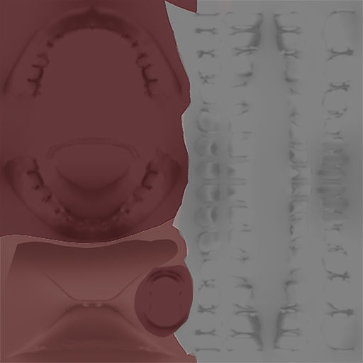 Bathrobe woman in bikini Low-poly 3D model_65