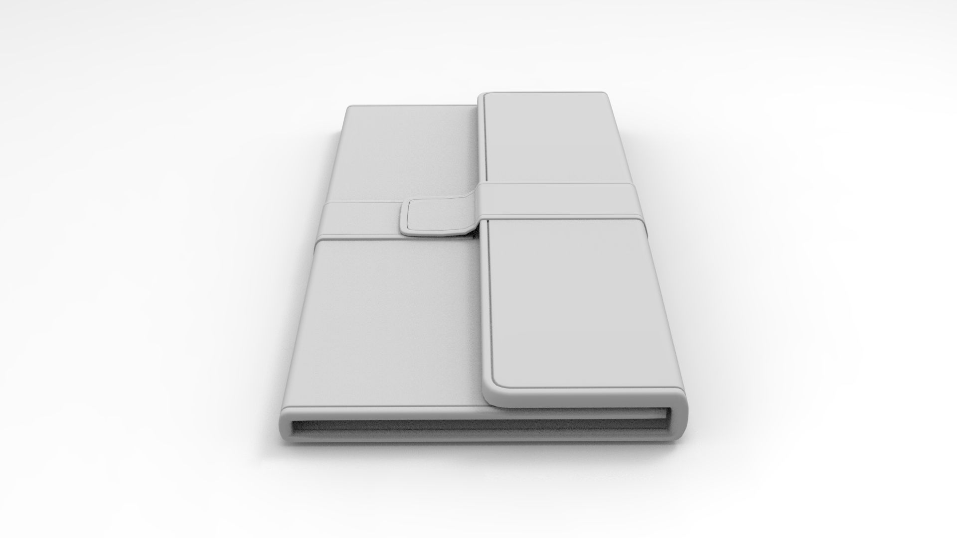 Wallet Low-poly 3D model_7