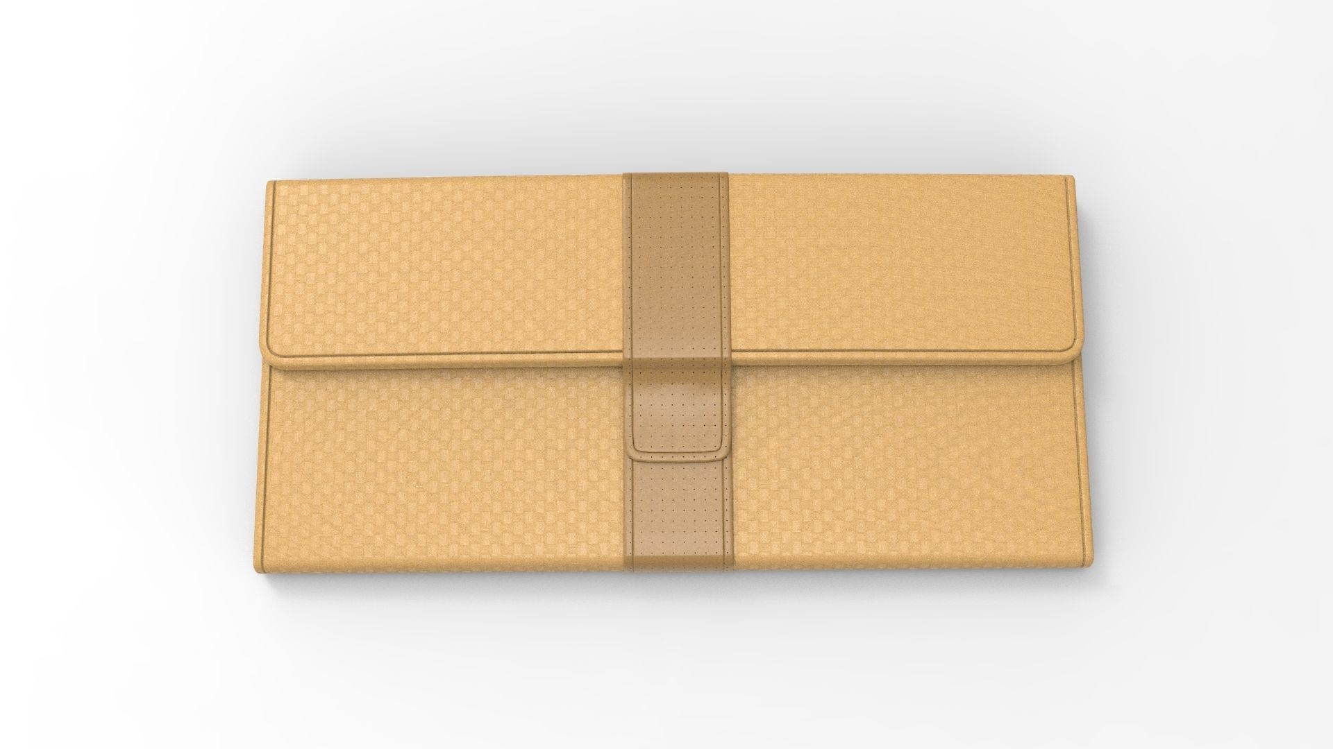 Wallet Low-poly 3D model_4