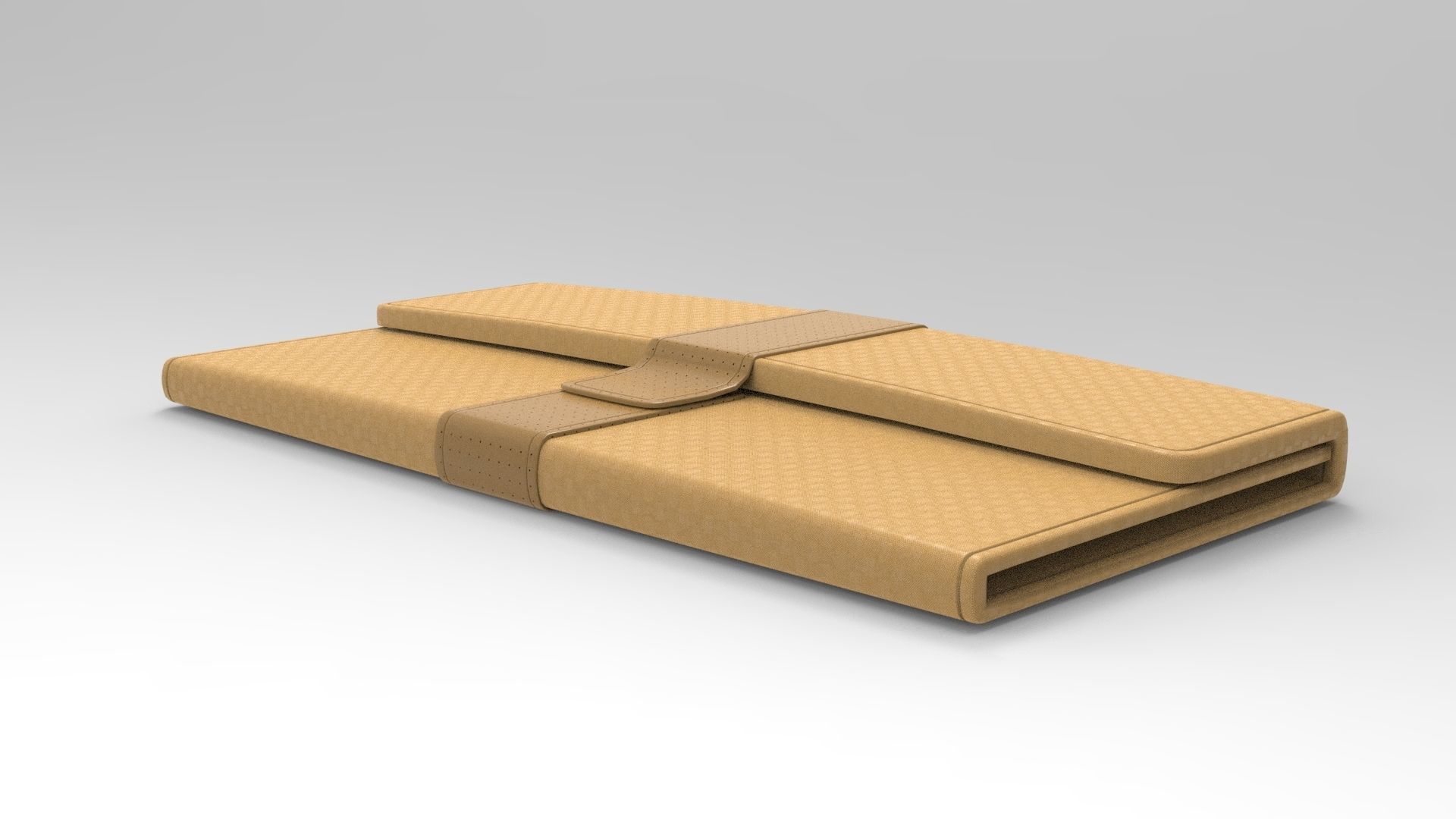 Wallet Low-poly 3D model_1