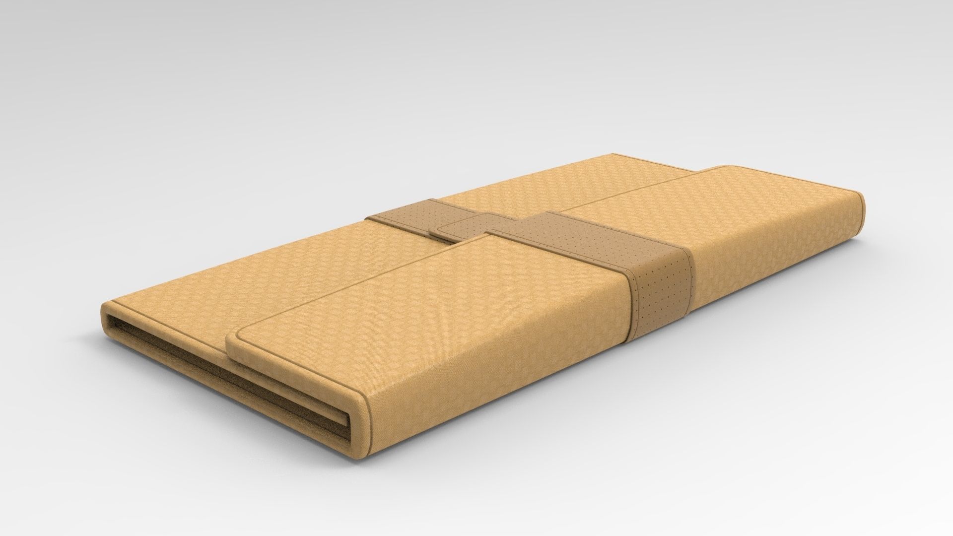 Wallet Low-poly 3D model_2