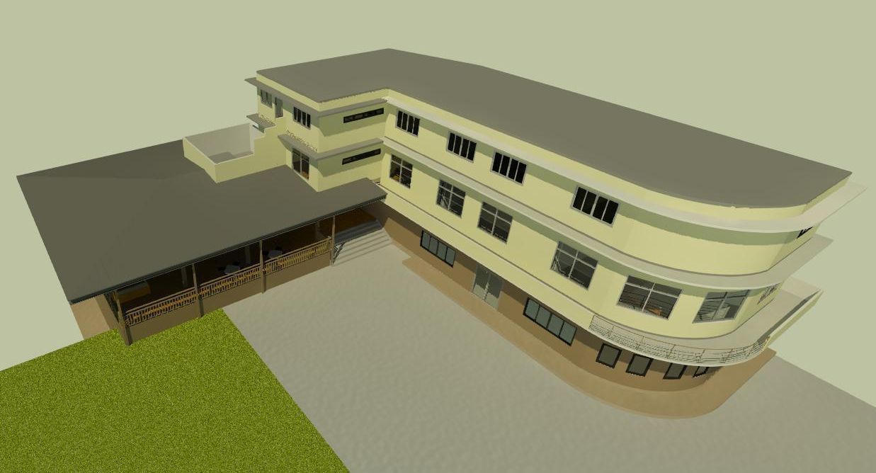 Renovation the old building 3D model_3