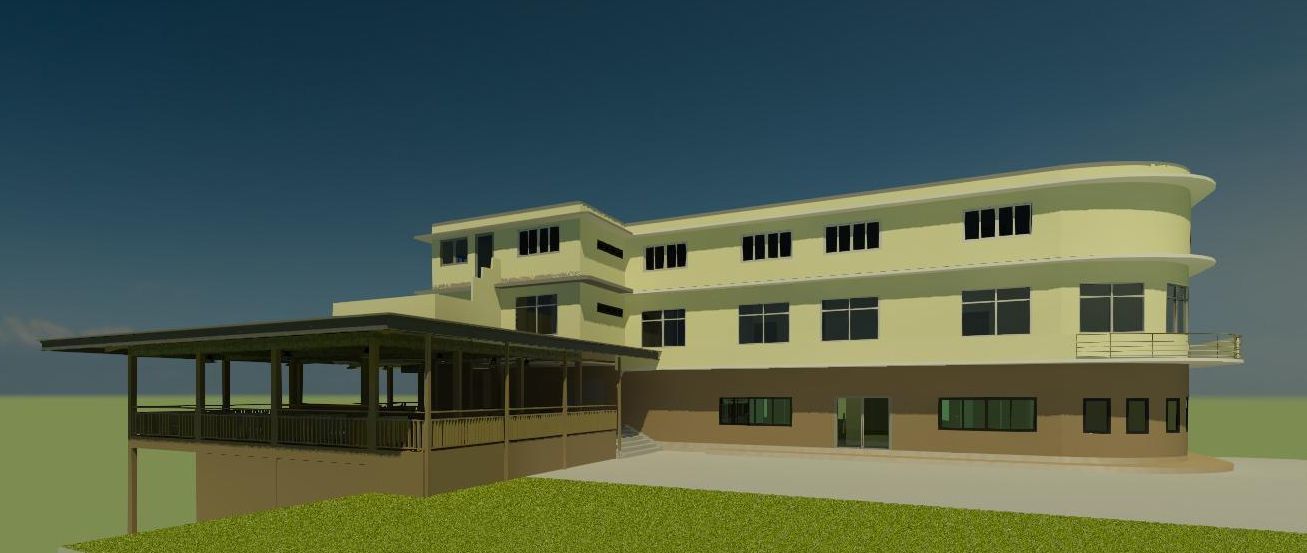 Renovation the old building 3D model_2