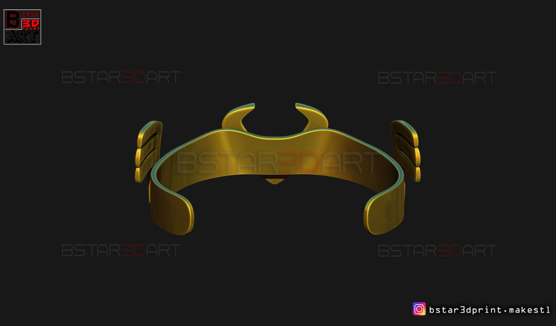 KID Loki Crown - Loki TV series 2021 3D print model_30
