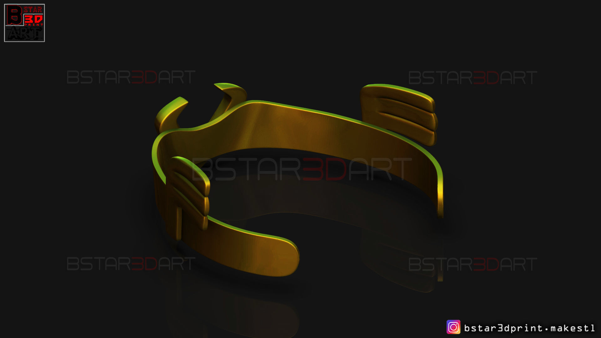 KID Loki Crown - Loki TV series 2021 3D print model_16