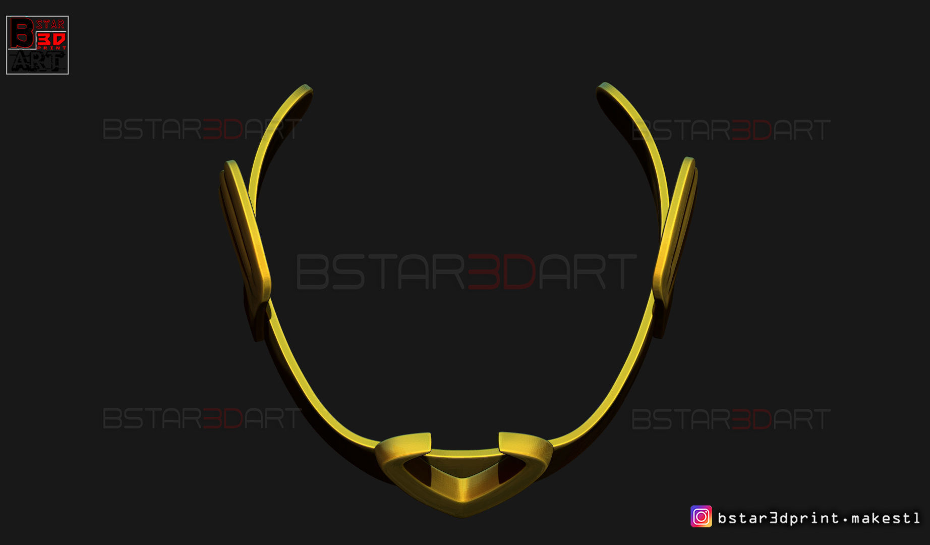 KID Loki Crown - Loki TV series 2021 3D print model_32