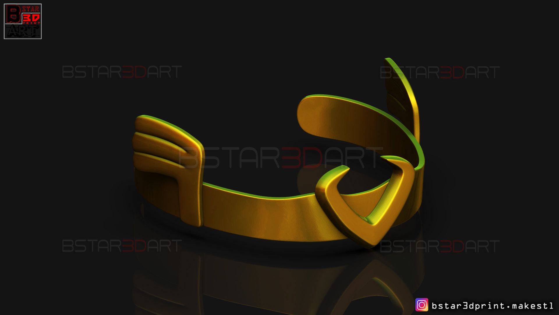 KID Loki Crown - Loki TV series 2021 3D print model_17