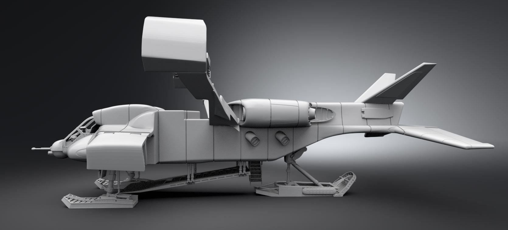 UD4L Cheyenne Scale model 3D print model_2