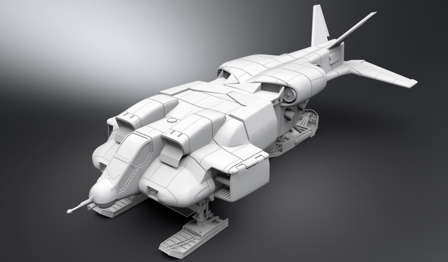 UD4L Cheyenne Scale model 3D print model_1