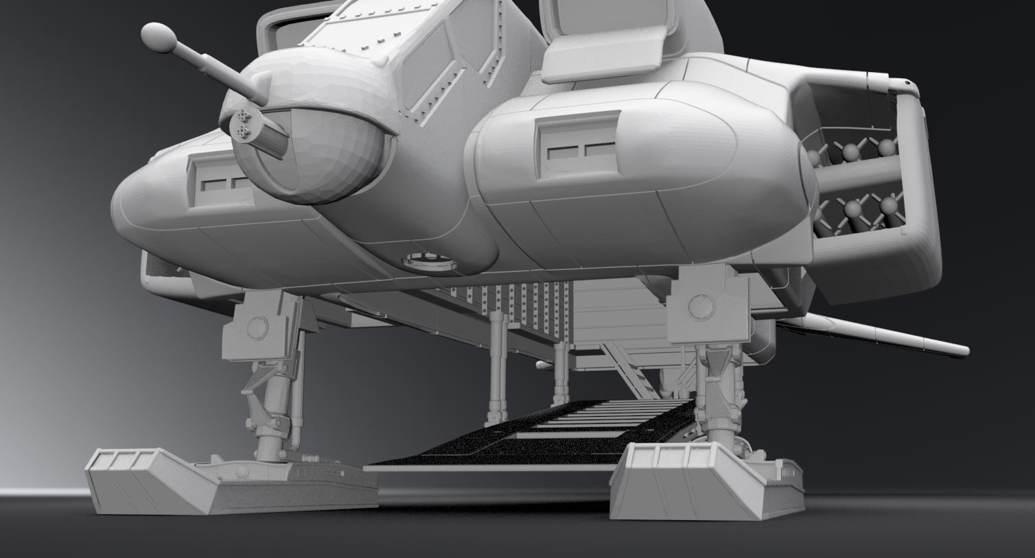 UD4L Cheyenne Scale model 3D print model_7