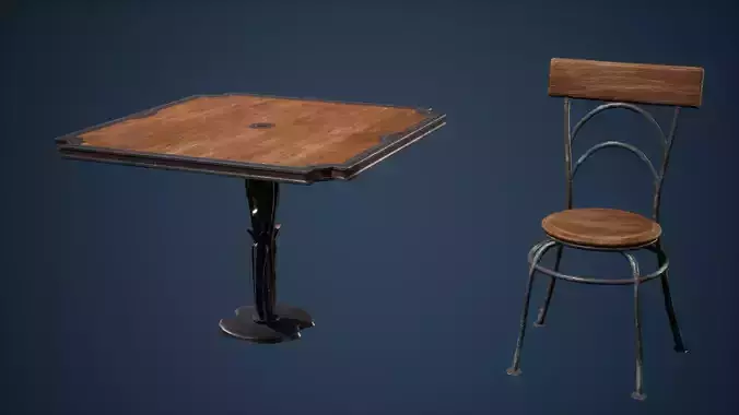 Table and Chair Game Ready