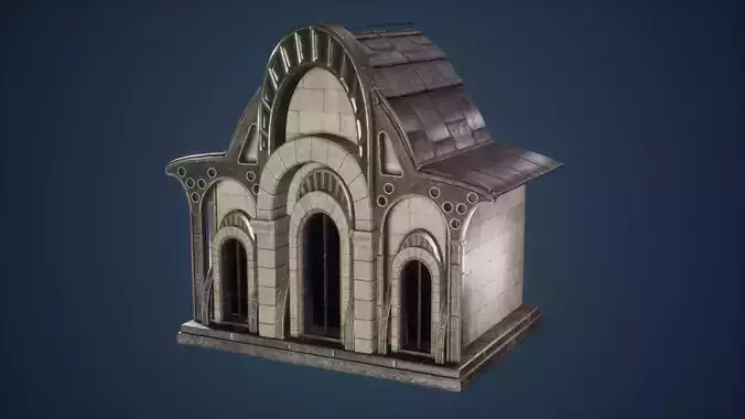 Monument Roof Game Ready