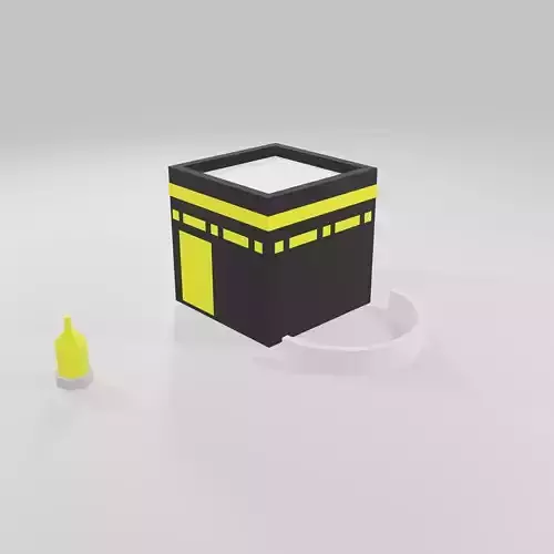a kaaba model 3D print model