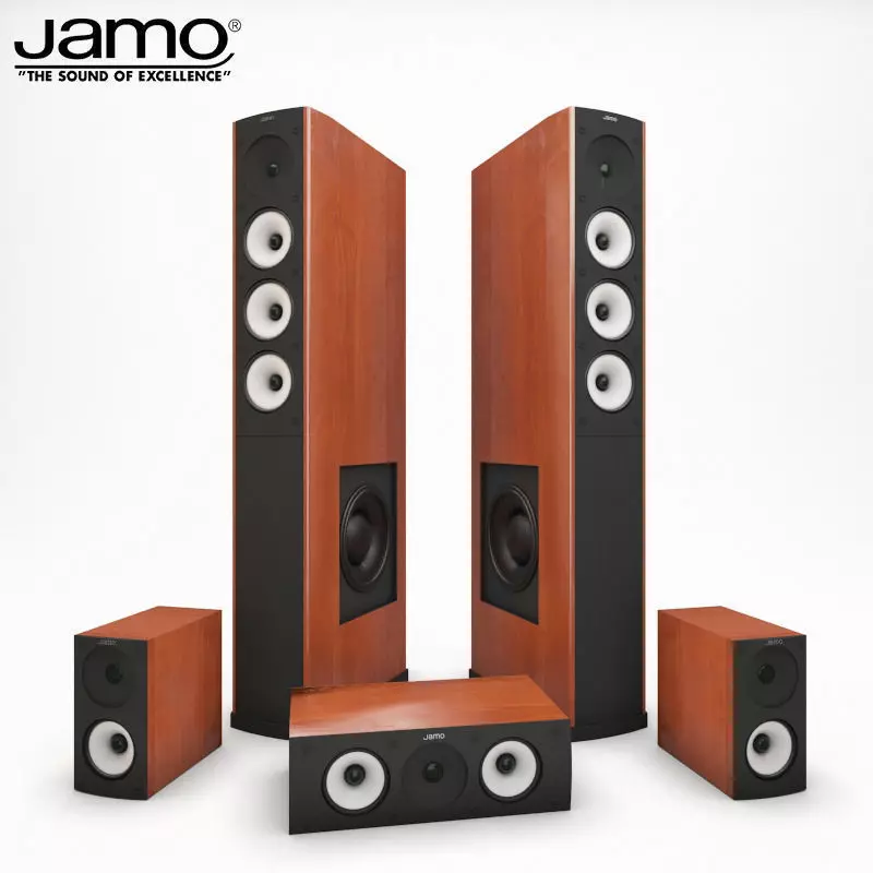 Jamo - Home Cinema Systems - S628HCS 3D model