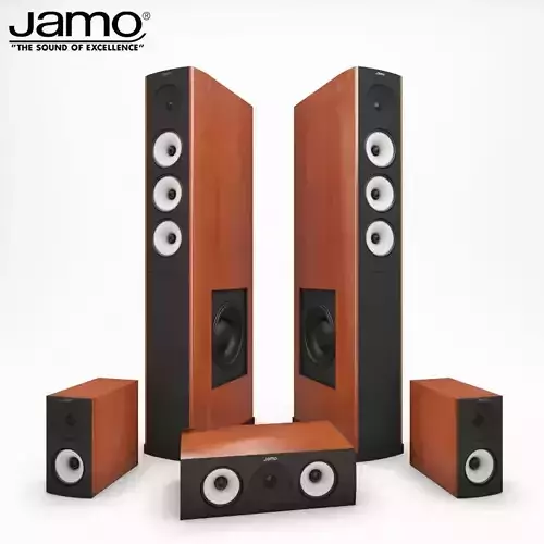 Jamo - Home Cinema Systems - S628HCS 3D model