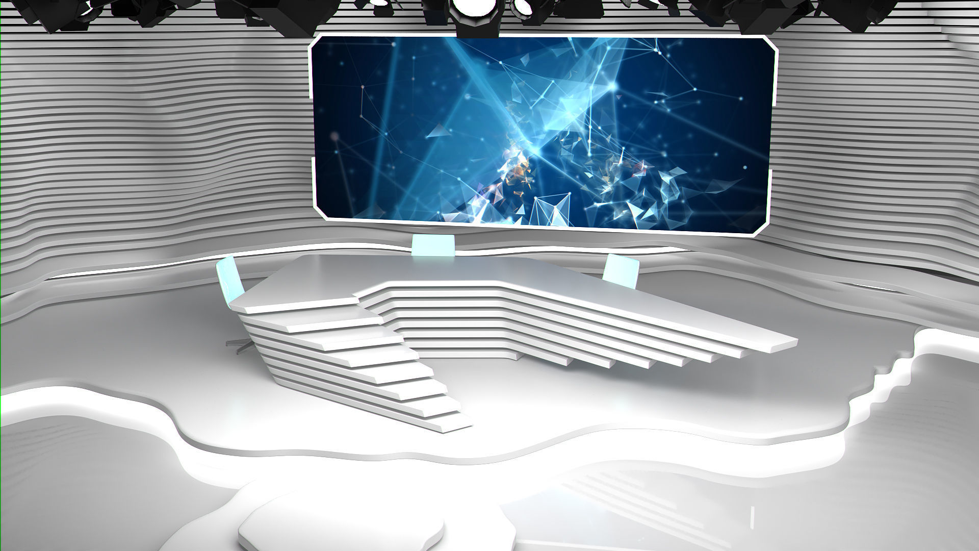 Virtual Studio 23 PBR Low-poly 3D model_3