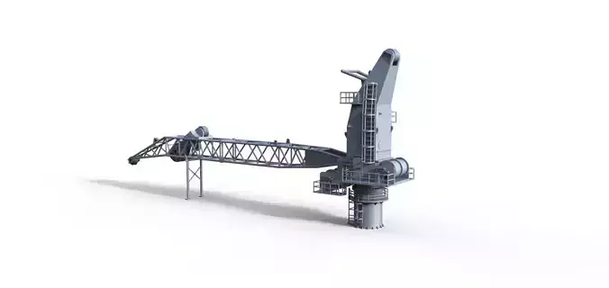 Dockside crane Typ C 3D print model