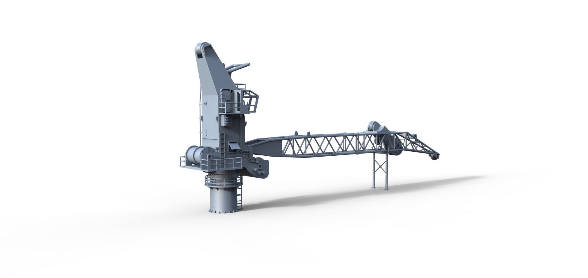 Dockside crane Typ C 3D print model_1