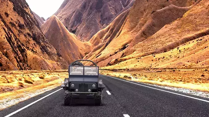 jeep 4x4 Free 3D model