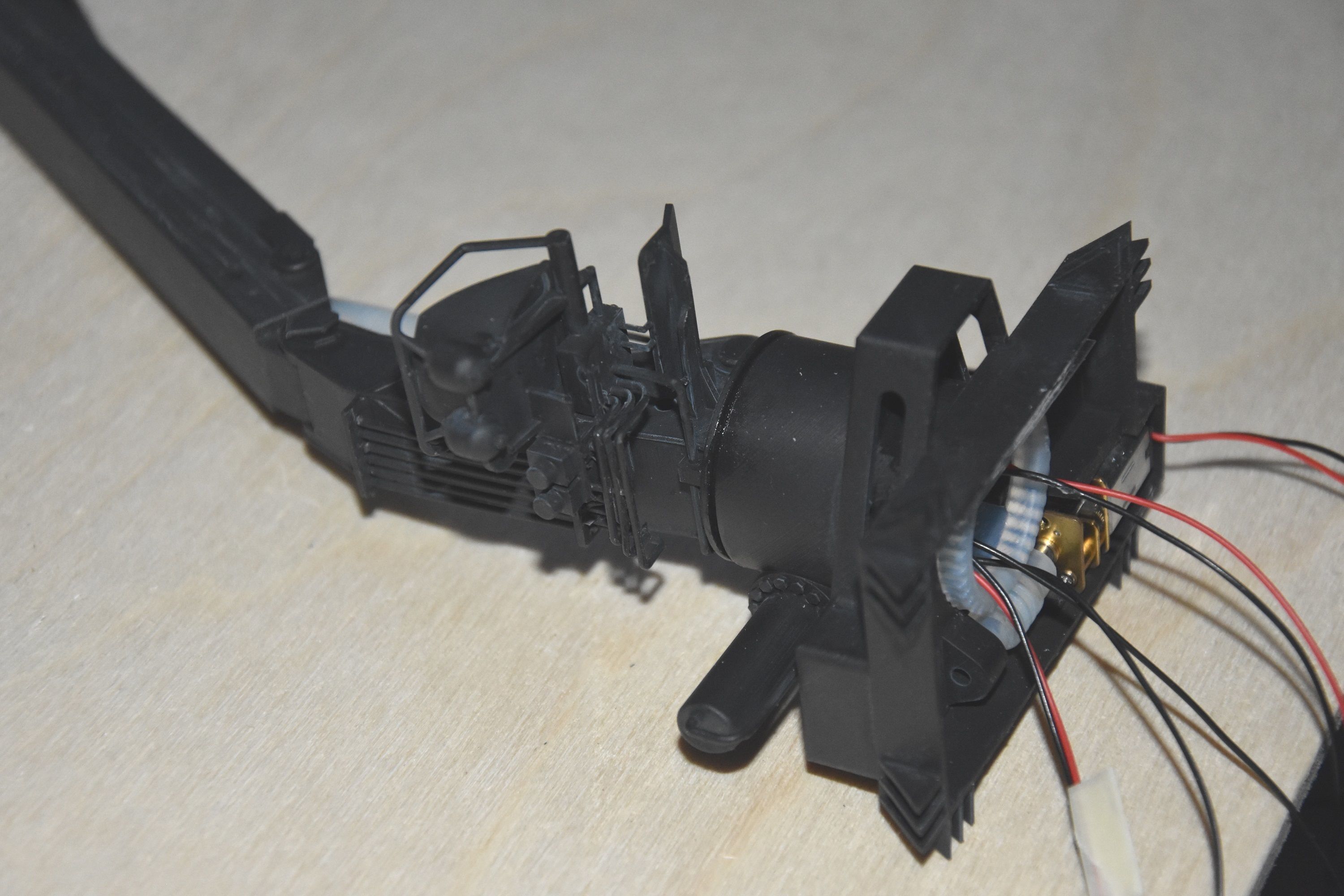 Fireboat crane 3D print model_19