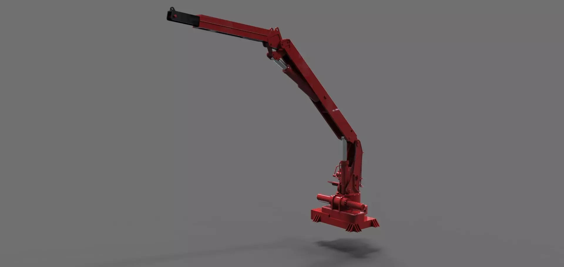 Fireboat crane 3D print model_0