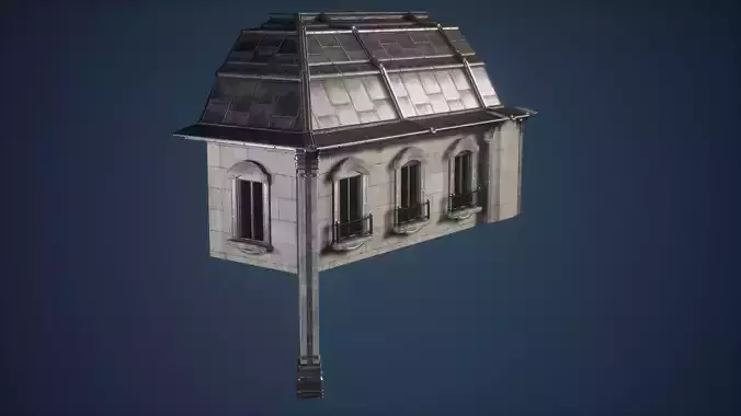 Small Residental Window Game Ready