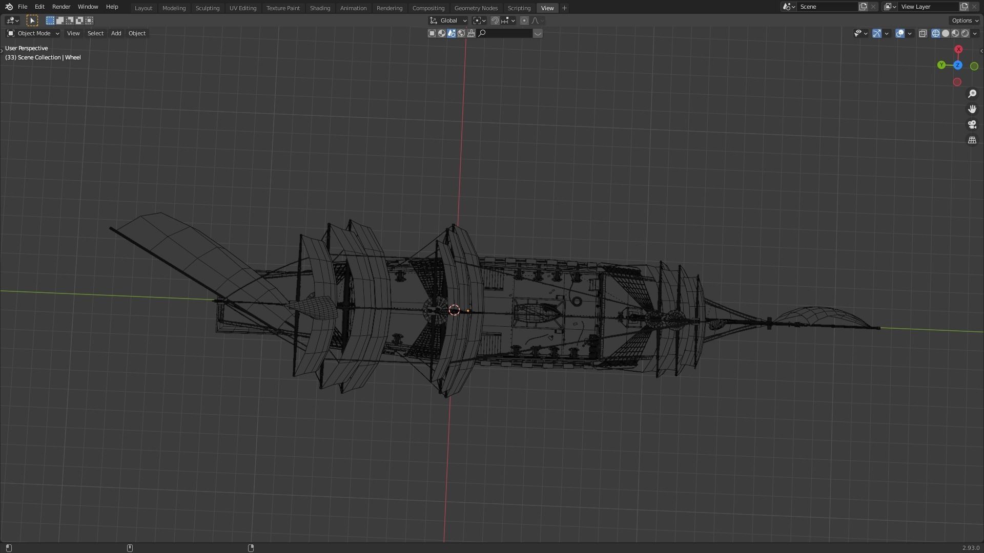 Pirates of the Caribbean game ship model 3D model 3D model_31