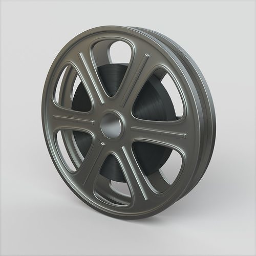 Film Reel 3D model