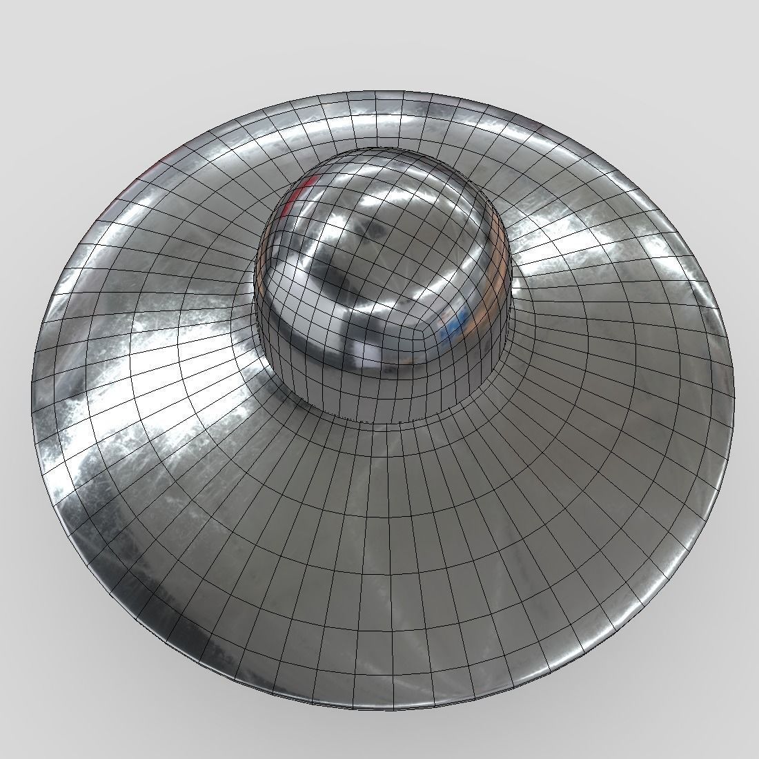 CC0 - UFO Free low-poly 3D model_8