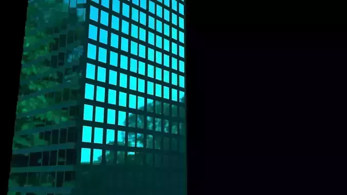 Sci fi Building 3D model