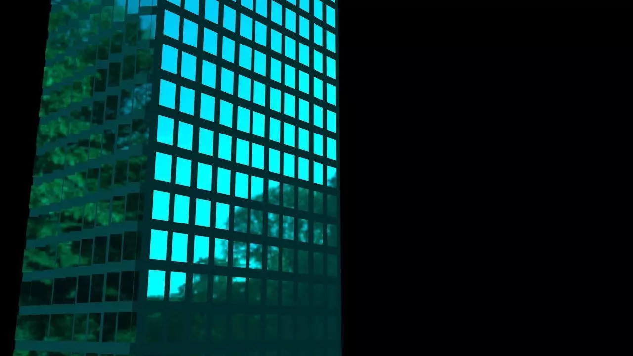 Sci fi Building 3D model_0