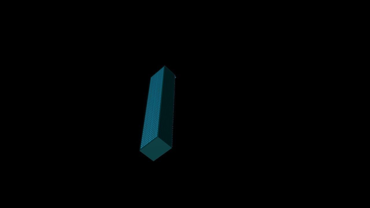 Sci fi Building 3D model_10