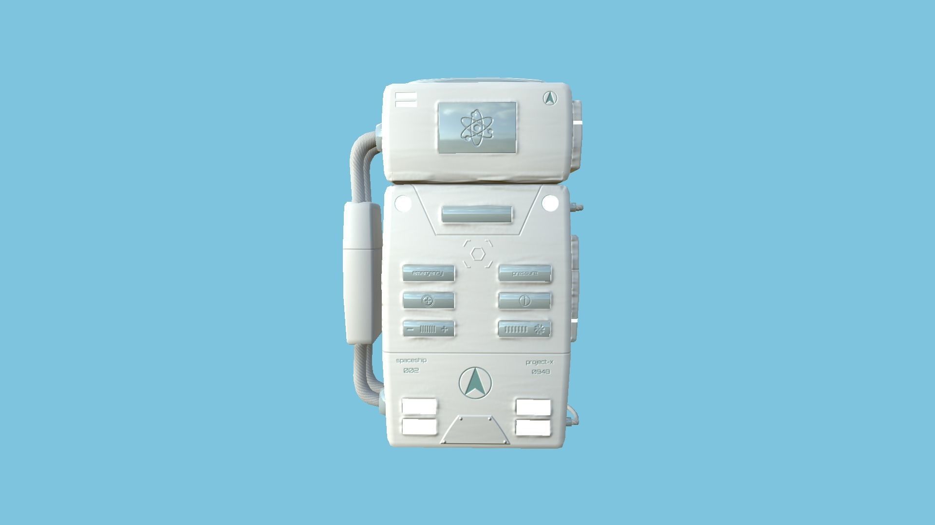 08 Astronaut Backpack Collection - Character Design Fashion _35