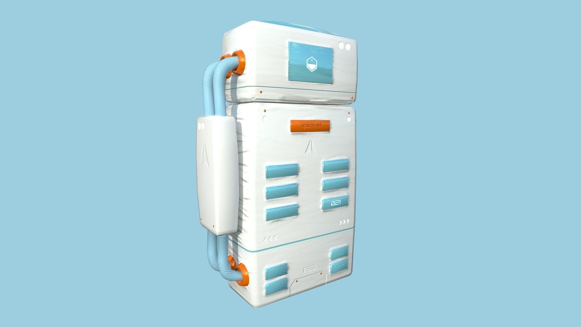 08 Astronaut Backpack Collection - Character Design Fashion _41