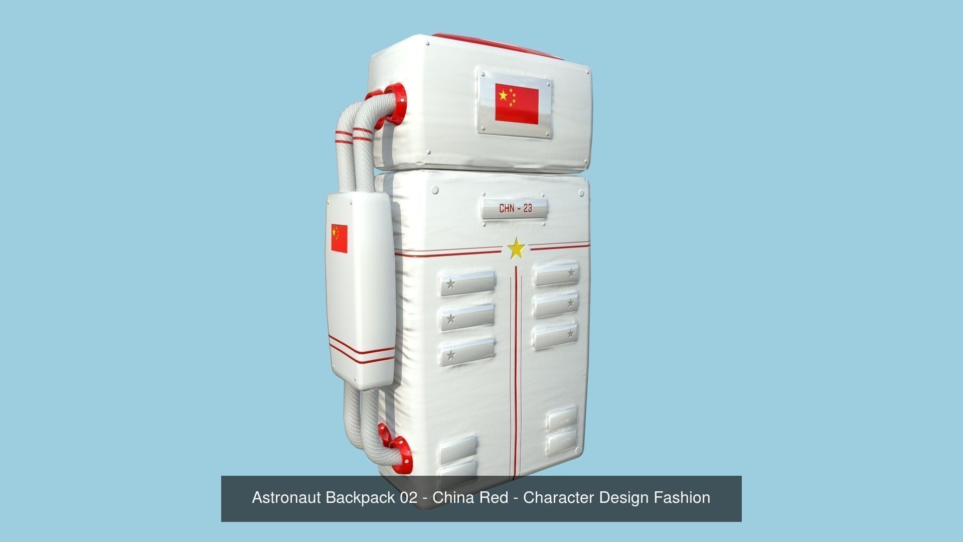 08 Astronaut Backpack Collection - Character Design Fashion _3