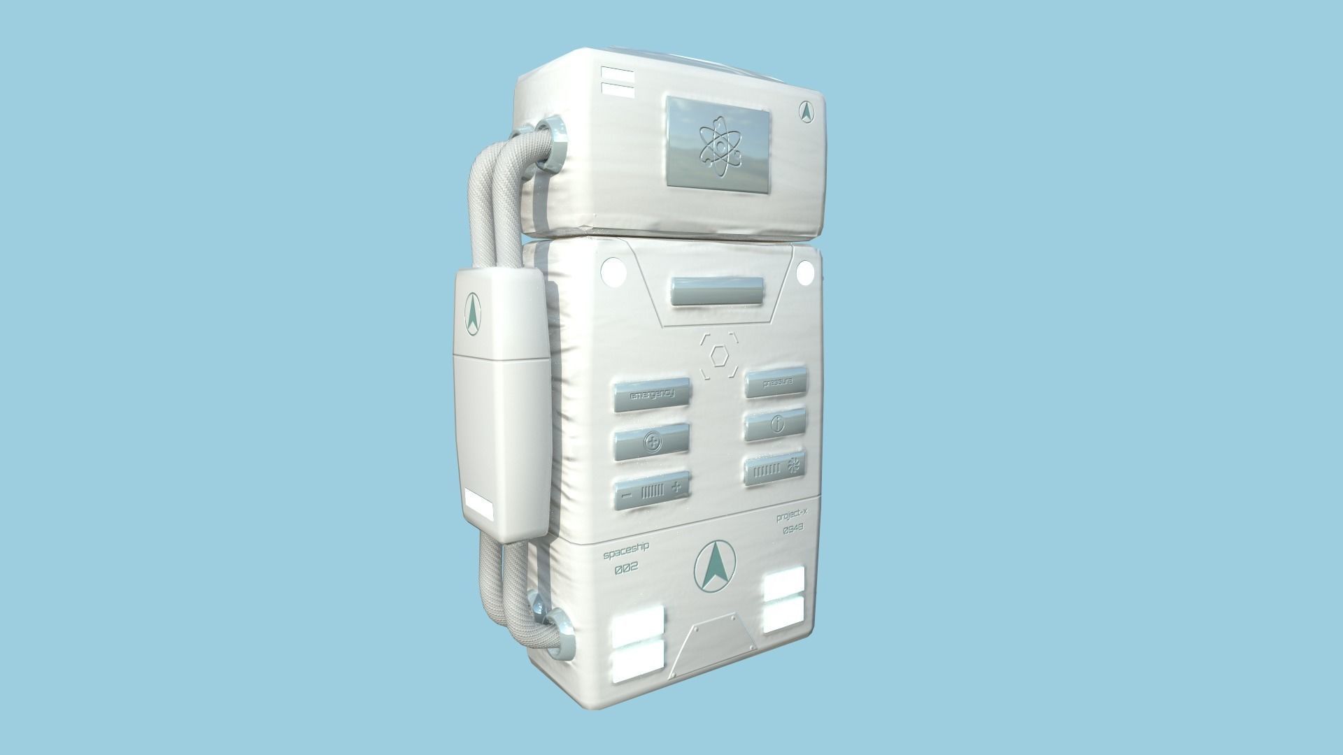 08 Astronaut Backpack Collection - Character Design Fashion _2