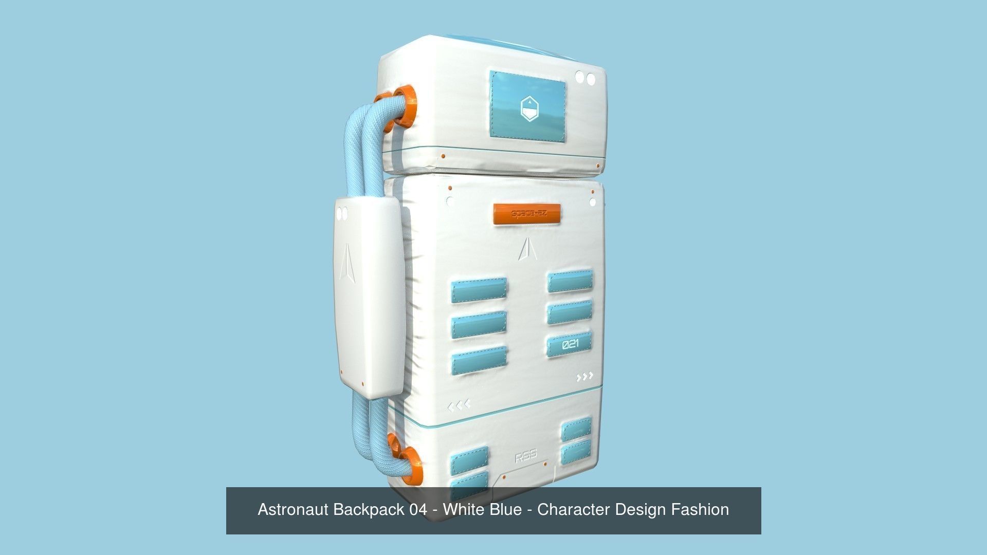 08 Astronaut Backpack Collection - Character Design Fashion _7