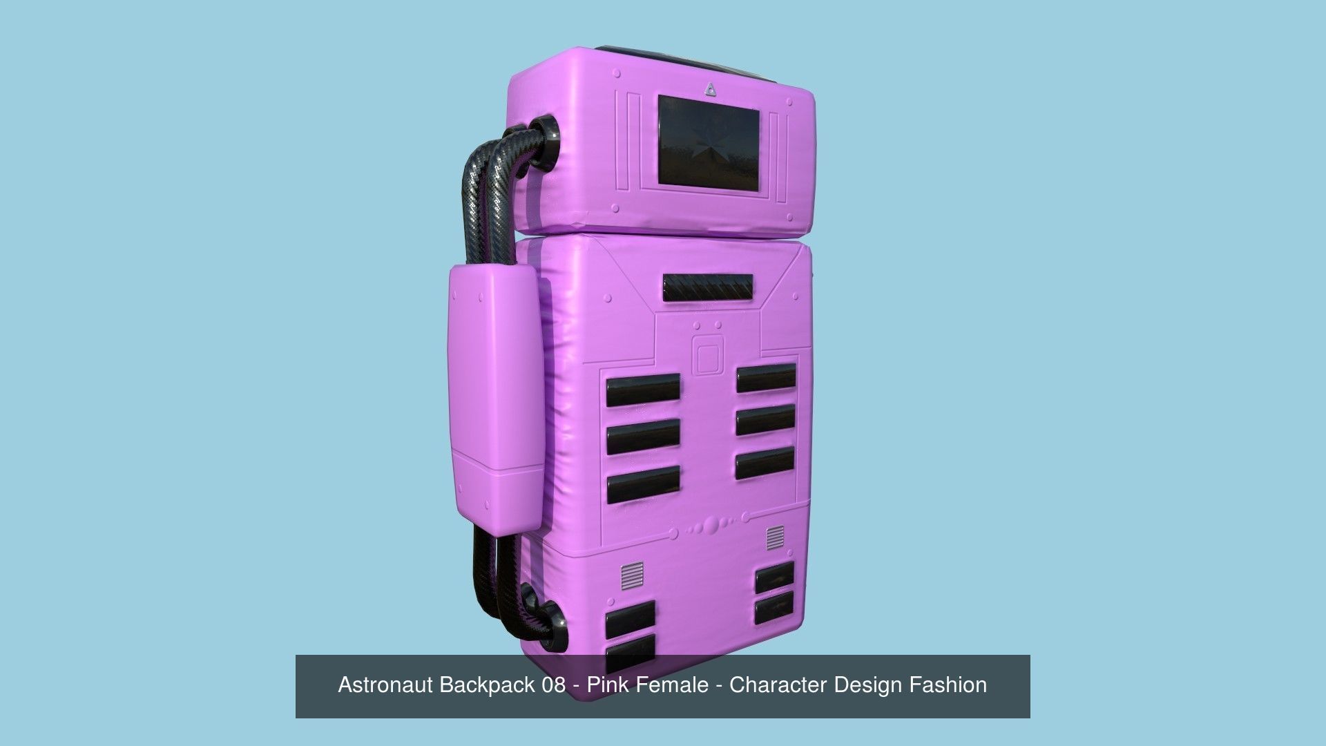 08 Astronaut Backpack Collection - Character Design Fashion _15