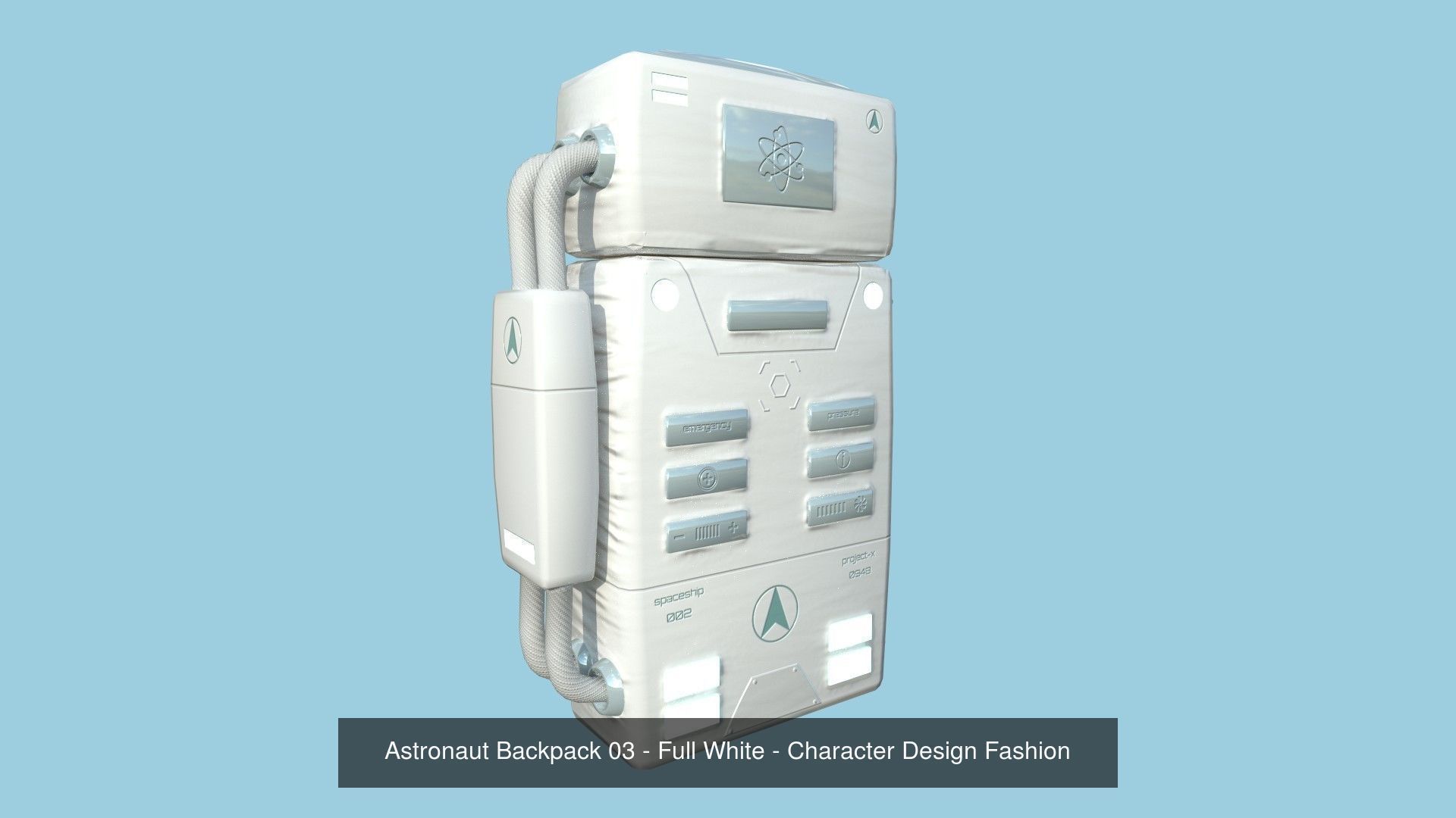 08 Astronaut Backpack Collection - Character Design Fashion _5