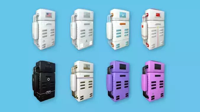 08 Astronaut Backpack Collection - Character Design Fashion 08 Astronaut Backpack Collection - Character Design Fashion