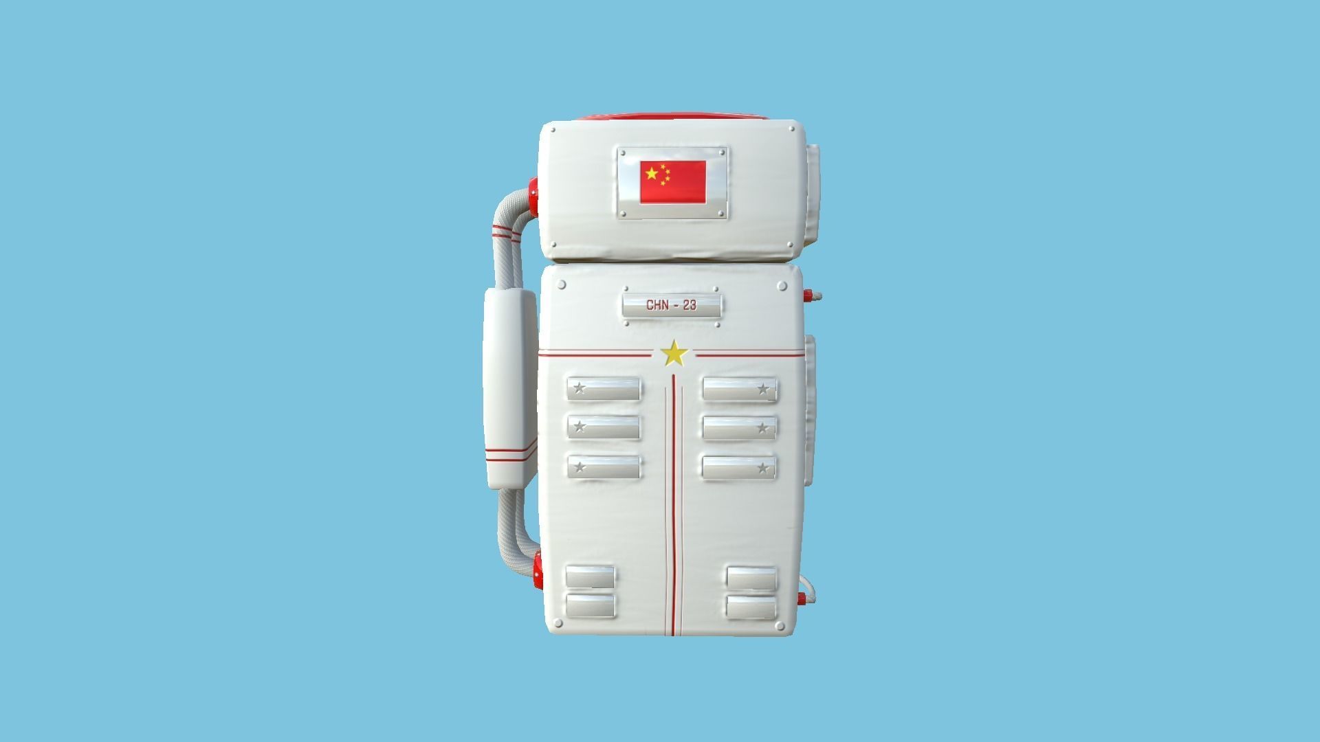 08 Astronaut Backpack Collection - Character Design Fashion _30