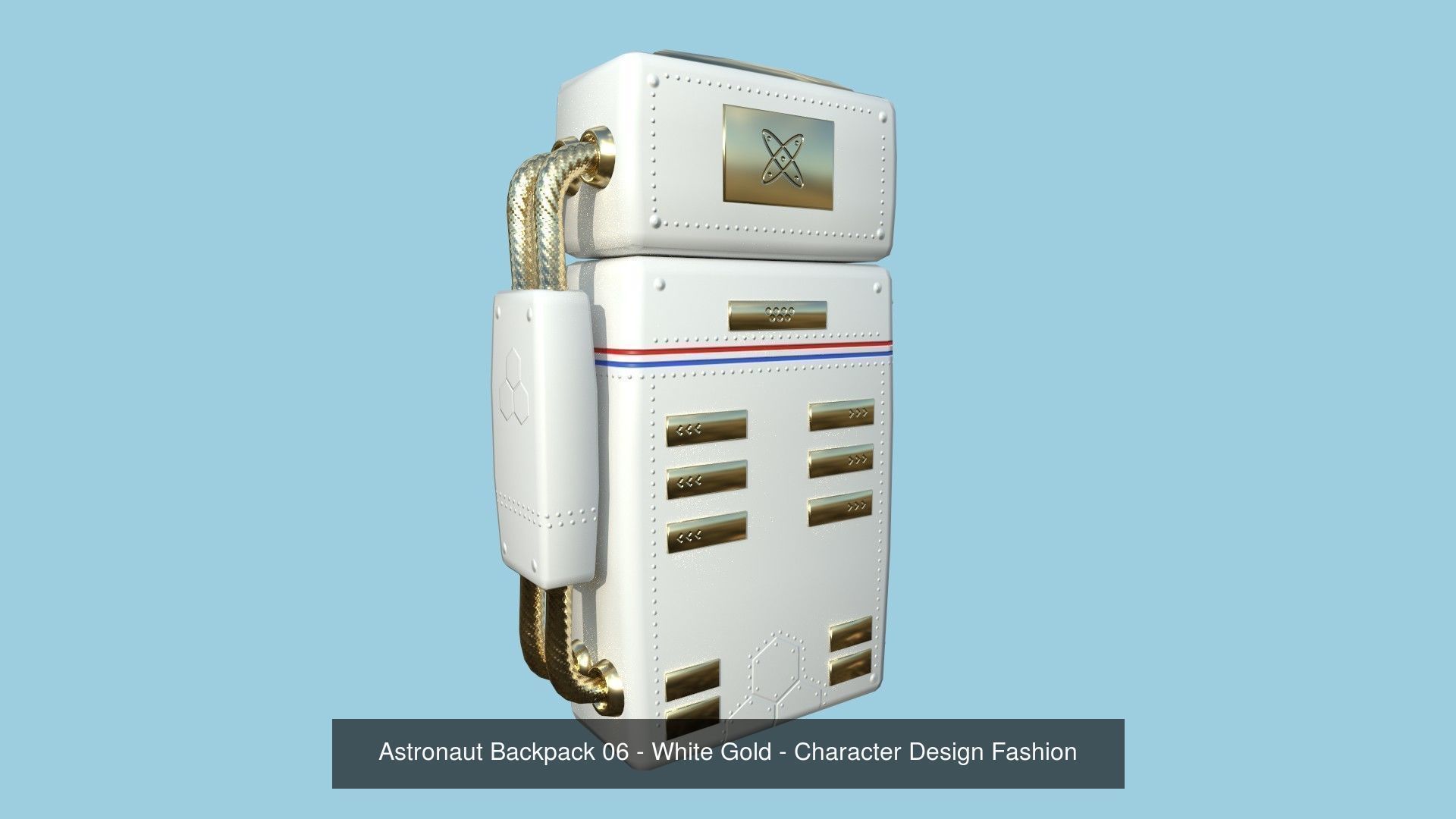 08 Astronaut Backpack Collection - Character Design Fashion _11