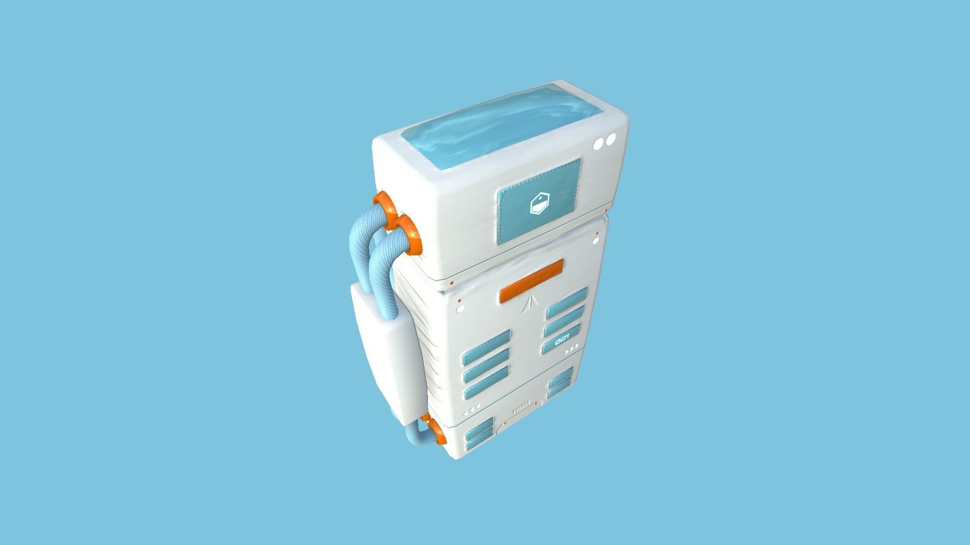 08 Astronaut Backpack Collection - Character Design Fashion _45