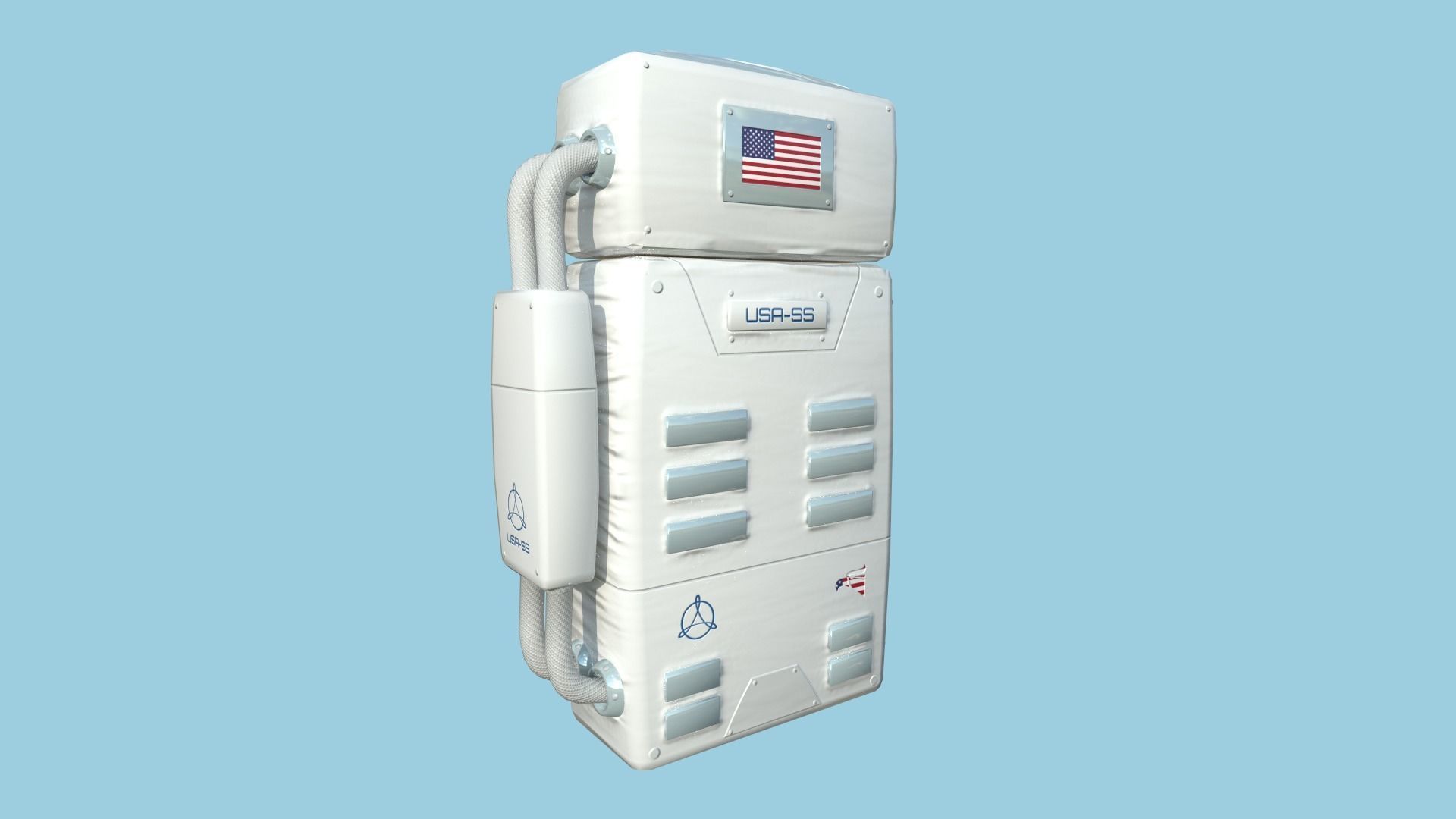 08 Astronaut Backpack Collection - Character Design Fashion _14